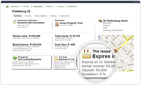 Screenshot Property Details